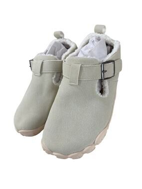 NEW Barerun Kids Unisex Barefoot Style House Slipper Clog Beige Size 34 (US 3)